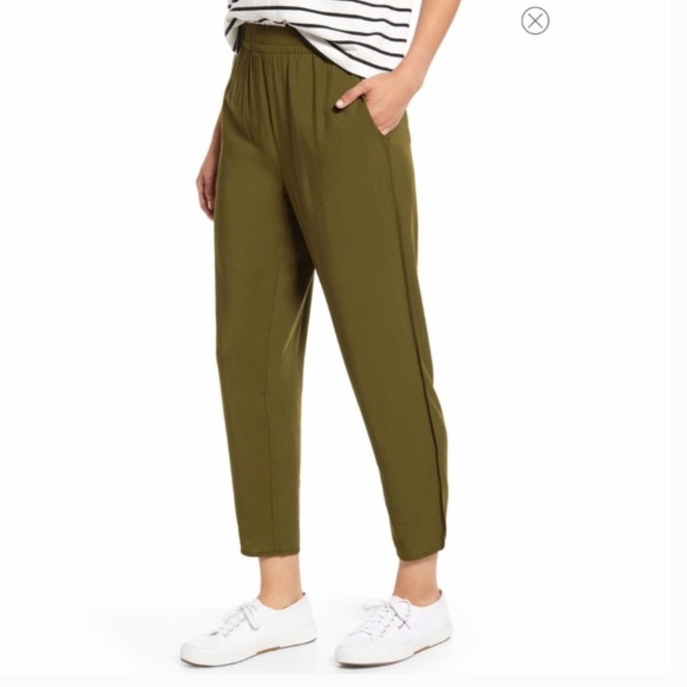 NWOT Madewell Track Pants - Olive Green - Size Small